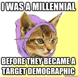 millenial cat